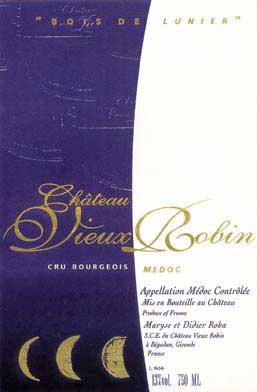 Ch. Vieux Robin Bois de Lunier 1999