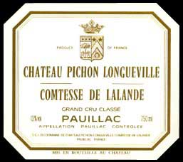 Ch. Pichon Longueville Comtesse de Lalande 2006