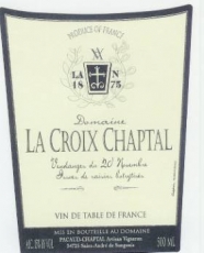 Croix Chaptal, Vin naturellement doux rouge 2006