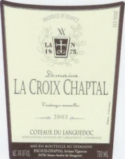 Domaine la Croix Chaptal Cuvée Charles 2005