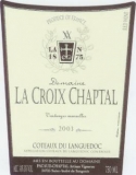Domaine la Croix Chaptal Cuvée Charles CdL 2008, deutliche Alterungsmerkmale, jedoch hervorragender Kochwein !!